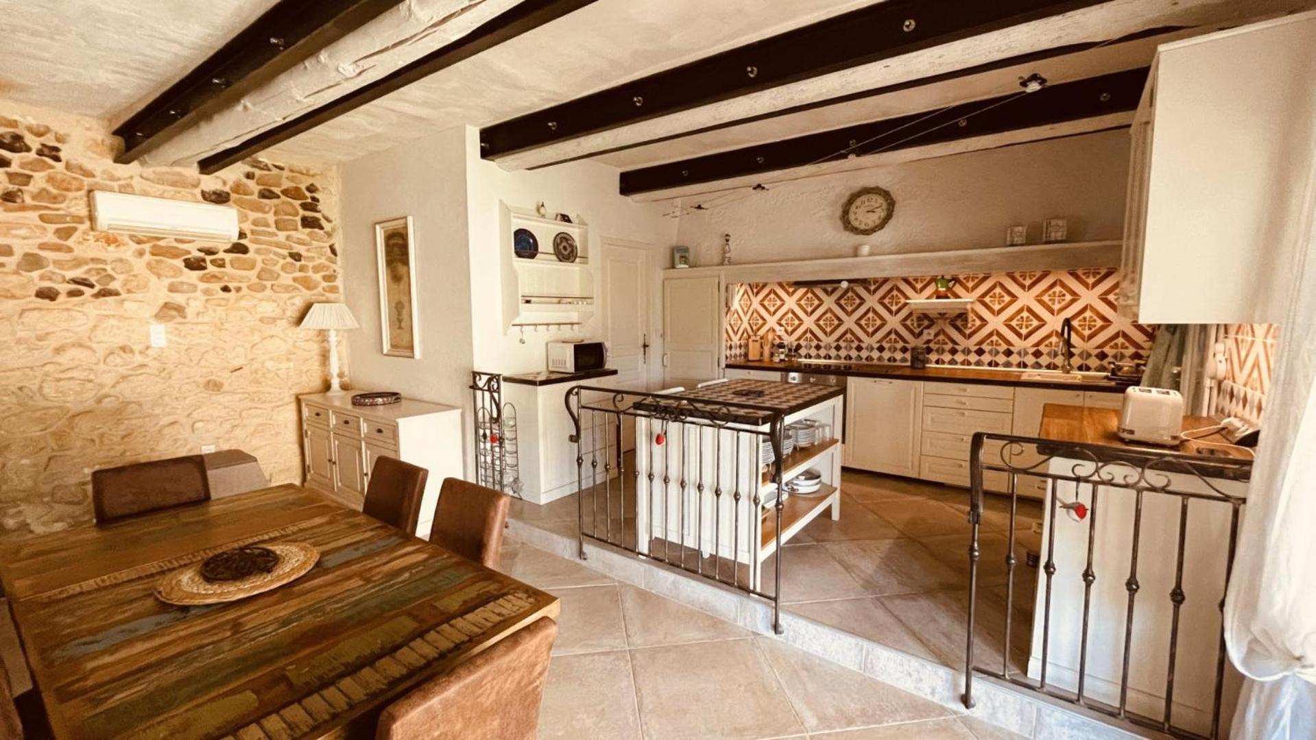 Ferienhaus Mazet Des Balesties Coeur Luberon 120 M2 6 Pers Avec Piscine