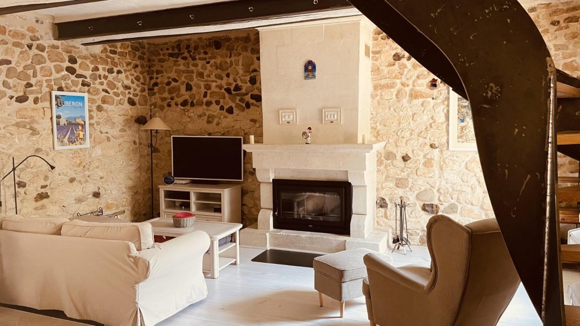 Ferienhaus Mazet Des Balesties Coeur Luberon 120 M2 6 Pers Avec Piscine